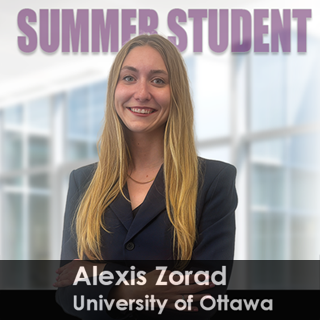 Summer Students 2026 - Meet Alexis Zorad