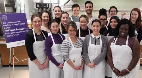 Toronto Lawyers Feed the Hungry