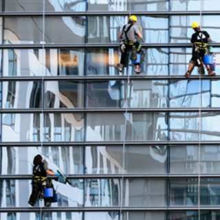 A condo window washing original