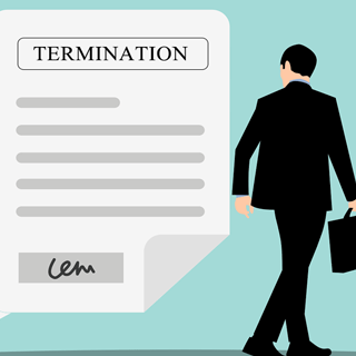 A employment termination thumb original